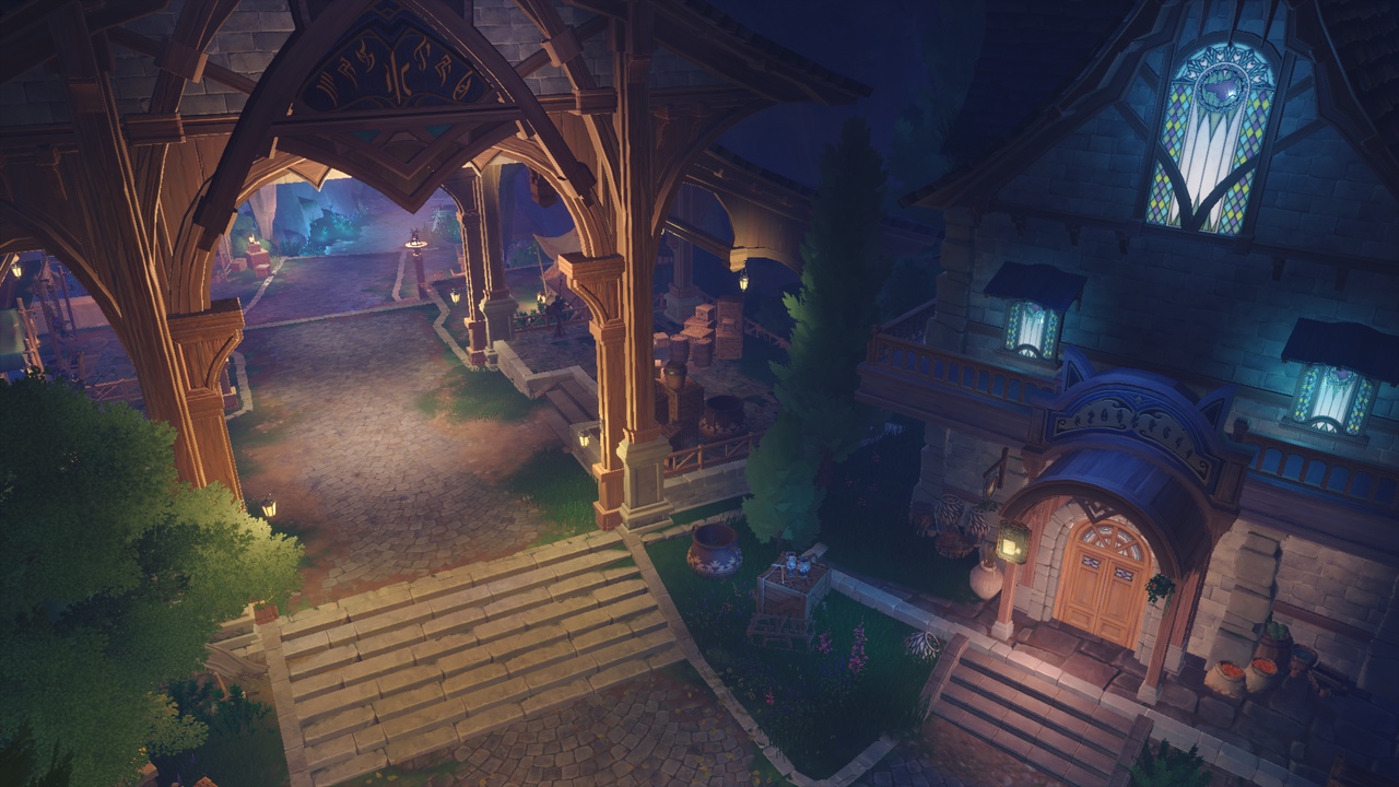 Cave input lighting